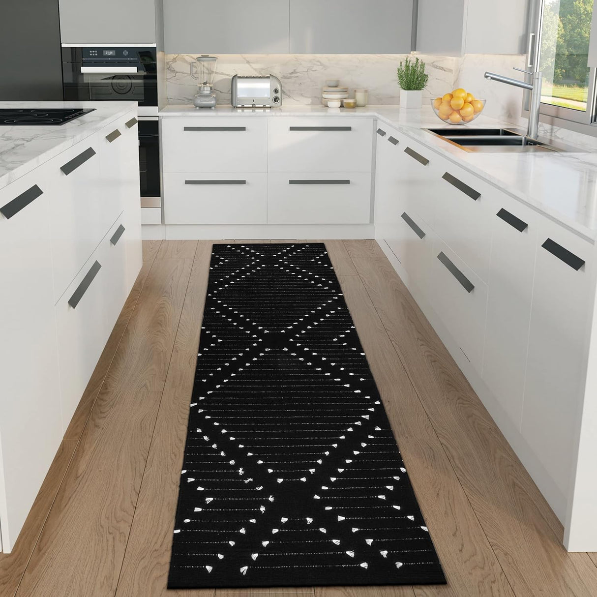 Runner Rug Boho LIVEBOX 2'x8' Lavable para Entrada y Cocina