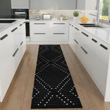 Runner Rug Boho LIVEBOX 2'x8' Lavable para Entrada y Cocina