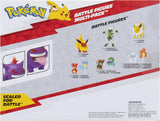 Figuras de Batalla Pokémon 3-Pack: Misdreavus, Marowak, Gengar