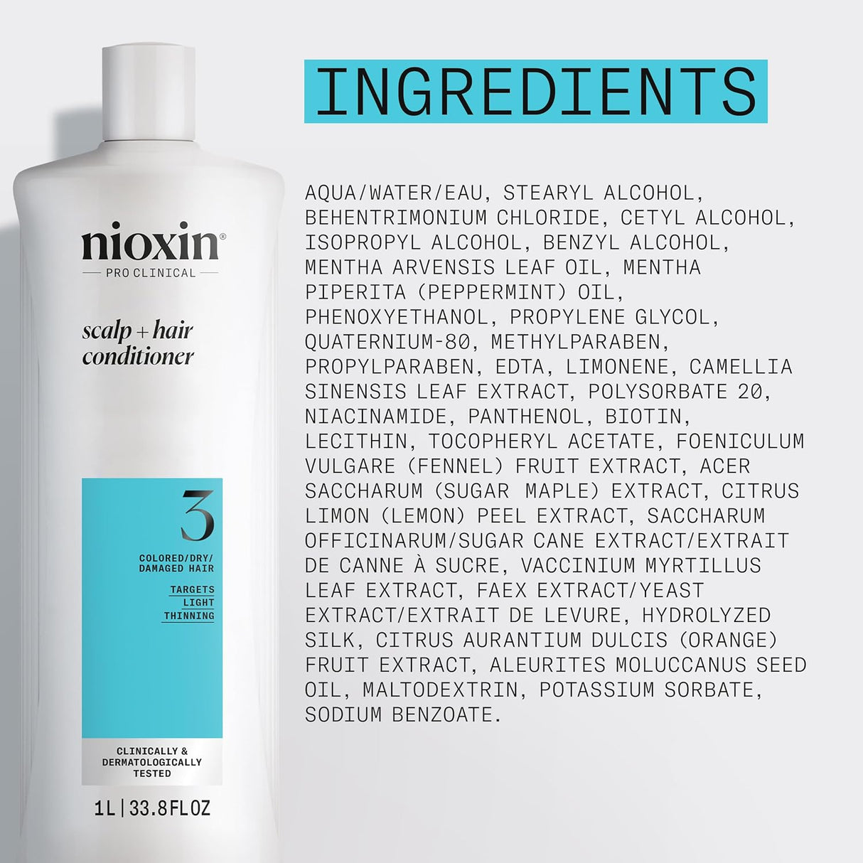 Acondicionador Engrosador para Cabello Dañado y Fino - Sistema 3