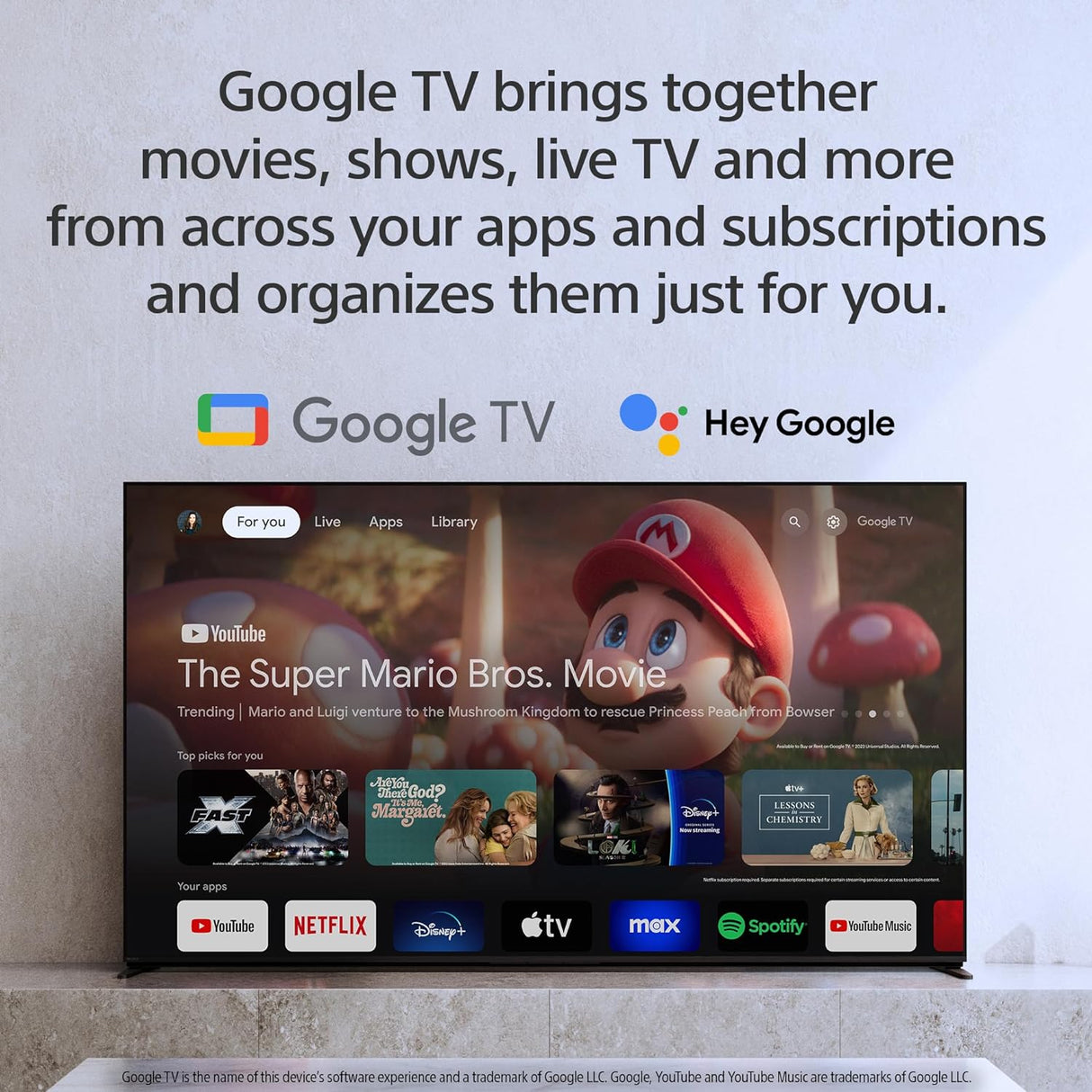 Televisor Sony BRAVIA 85 4K HDR, Triluminos Pro, K-85S30