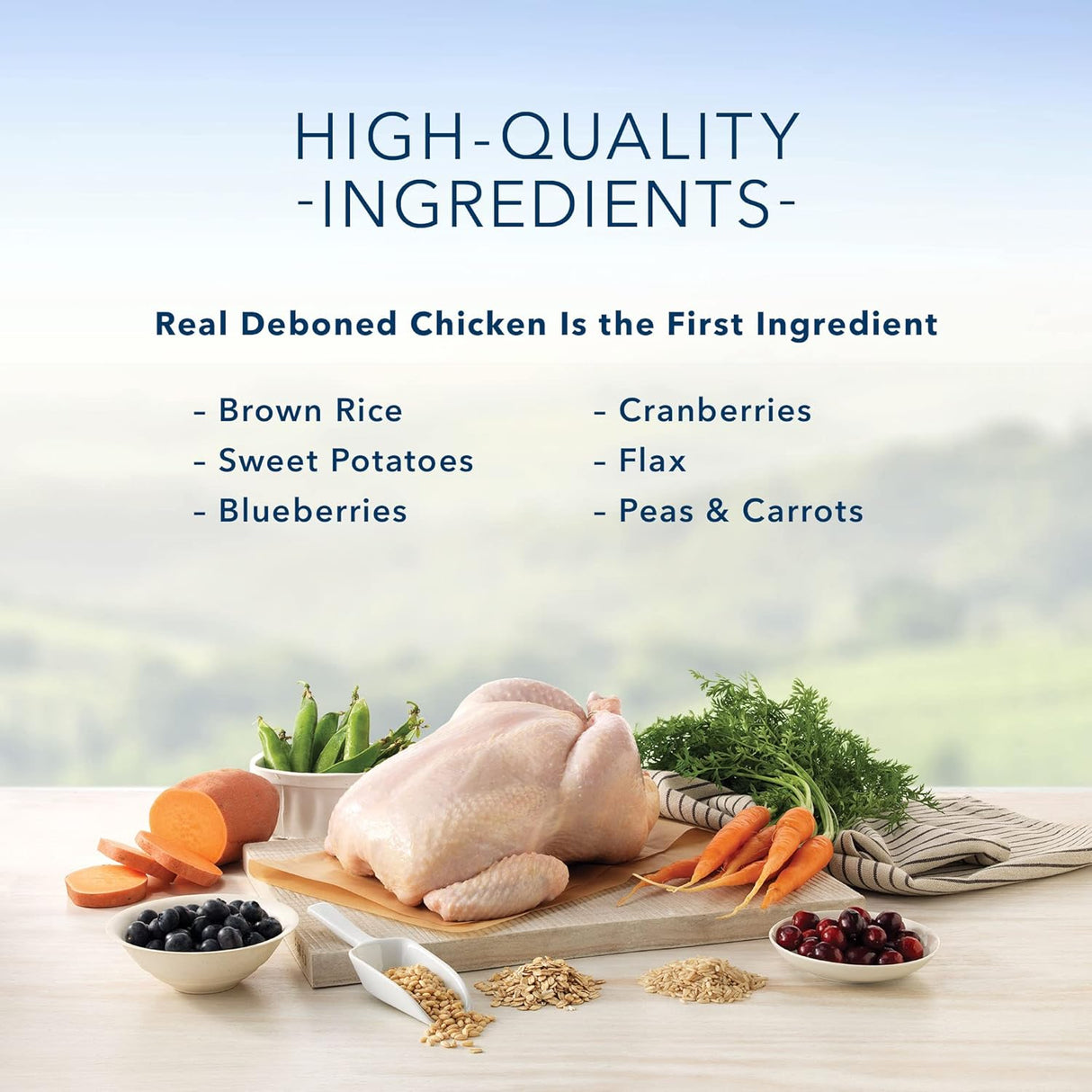 Alimento para gatos pollo y arroz integral de 7 libras