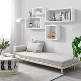 Estantería Flotante Kaboon, Set de 4 Cubos, Grande, Uso Comercial