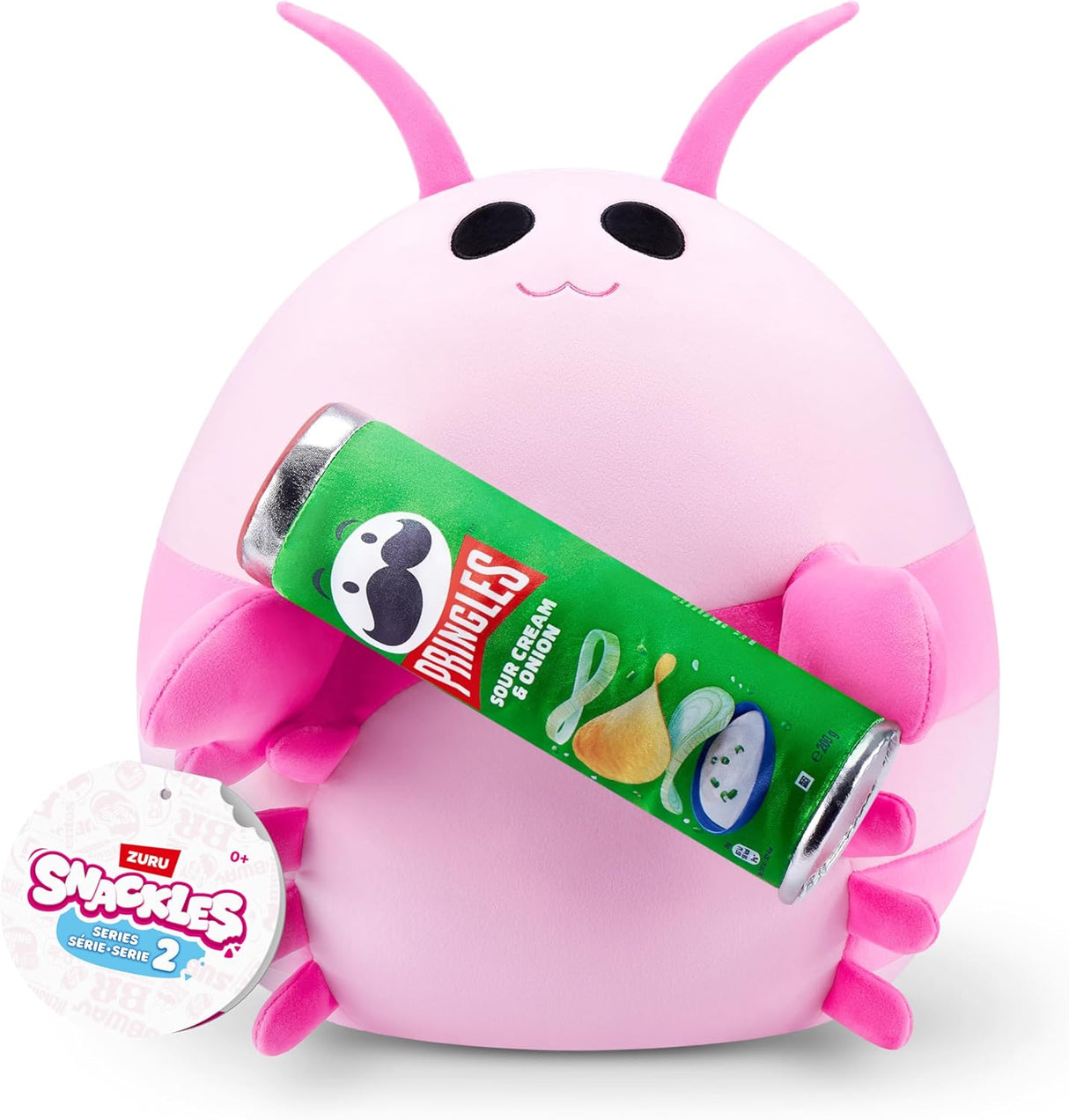 Snackles 2 Plush de Camarón ZURU, Suave y Coleccionable