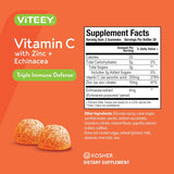 Vitamina C con Zinc y Equinácea  Refuerzo Inmunológico