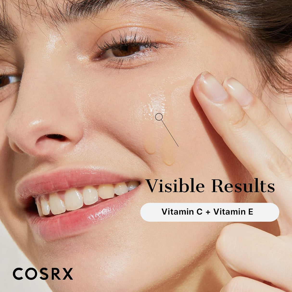 Sérum Facial de Vitamina C y E con Ácido Hialurónico, Antiedad