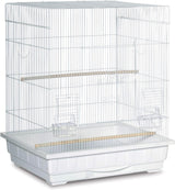Jaula cuadrada para aves color blanco Prevue Pet Products