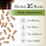 Cápsulas de Ashwagandha Herbal Roots | Fuerza Extra | 60 Veganas