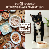 Alimento húmedo natural sin granos para gatos, paté de hígado