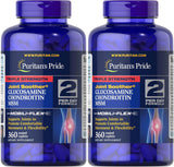 Triple Strength Glucosamina, Condroitina y MSM, 360 Unidades