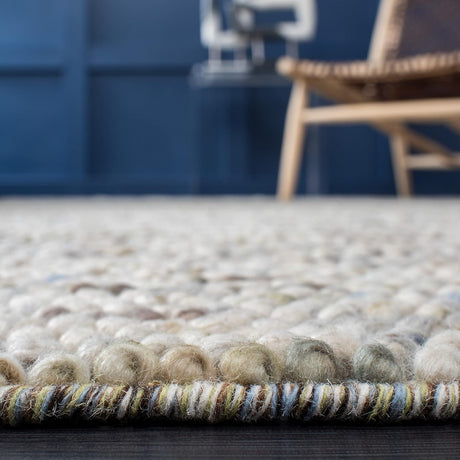 Alfombra de lana hecha a mano, ideal para áreas de alto tráfico (NAT620D)