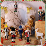 Juego de 18 Adornos Navideños Liliful Soldados de Nuez