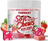 Suplemento de Hierro en Caramelos con Vitamina C Marca IronSoft 60u