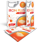 Suplemento Parches tópicos Iron Plus  Suministro de 30 días