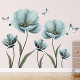 Stickers de Pared Flores y Mariposas - Decoración Creativa