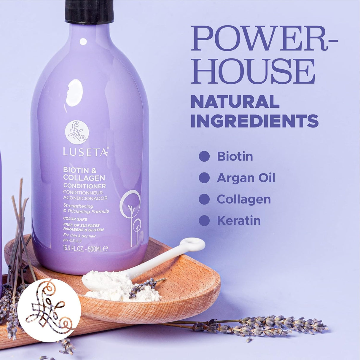 Acondicionador de Biotina y Colágeno con Aceite de Argán