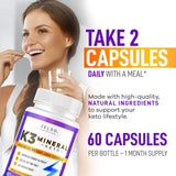 Píldoras K3 de Pérdida de Peso - Mineral + Vitaminas - 60 Caps