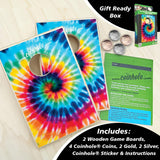 Juego de Mesa de Monedas | Set de Cornhole Mini | Completo