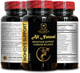 Suplemento para menopausia, vitaminas para mujeres, 60 cápsulas