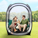 Tienda Plegable Transparente, Ligera y Resistente para Camping