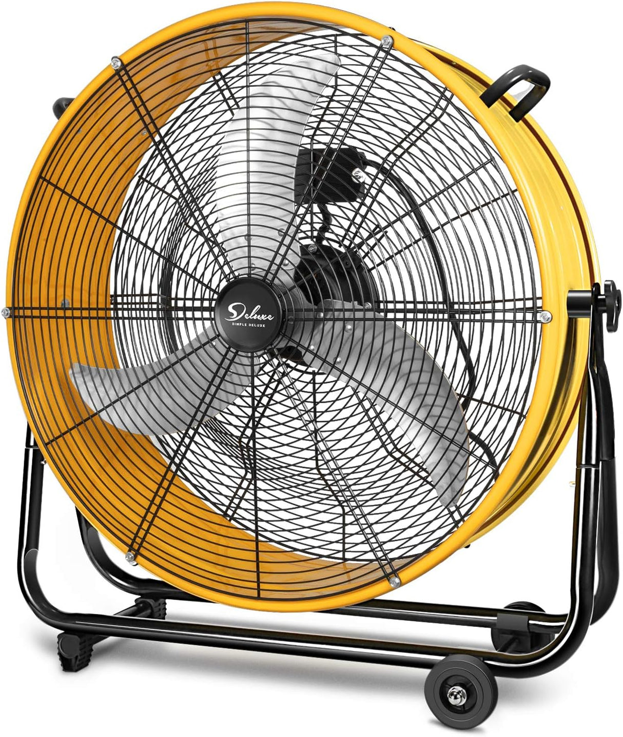 Ventilador Industrial Simple Deluxe 24 Metal, 3 Velocidades