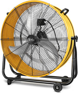 Ventilador Industrial Simple Deluxe 24 Metal, 3 Velocidades