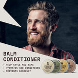 Bálsamo para barba para hombres Acondicionador para barba