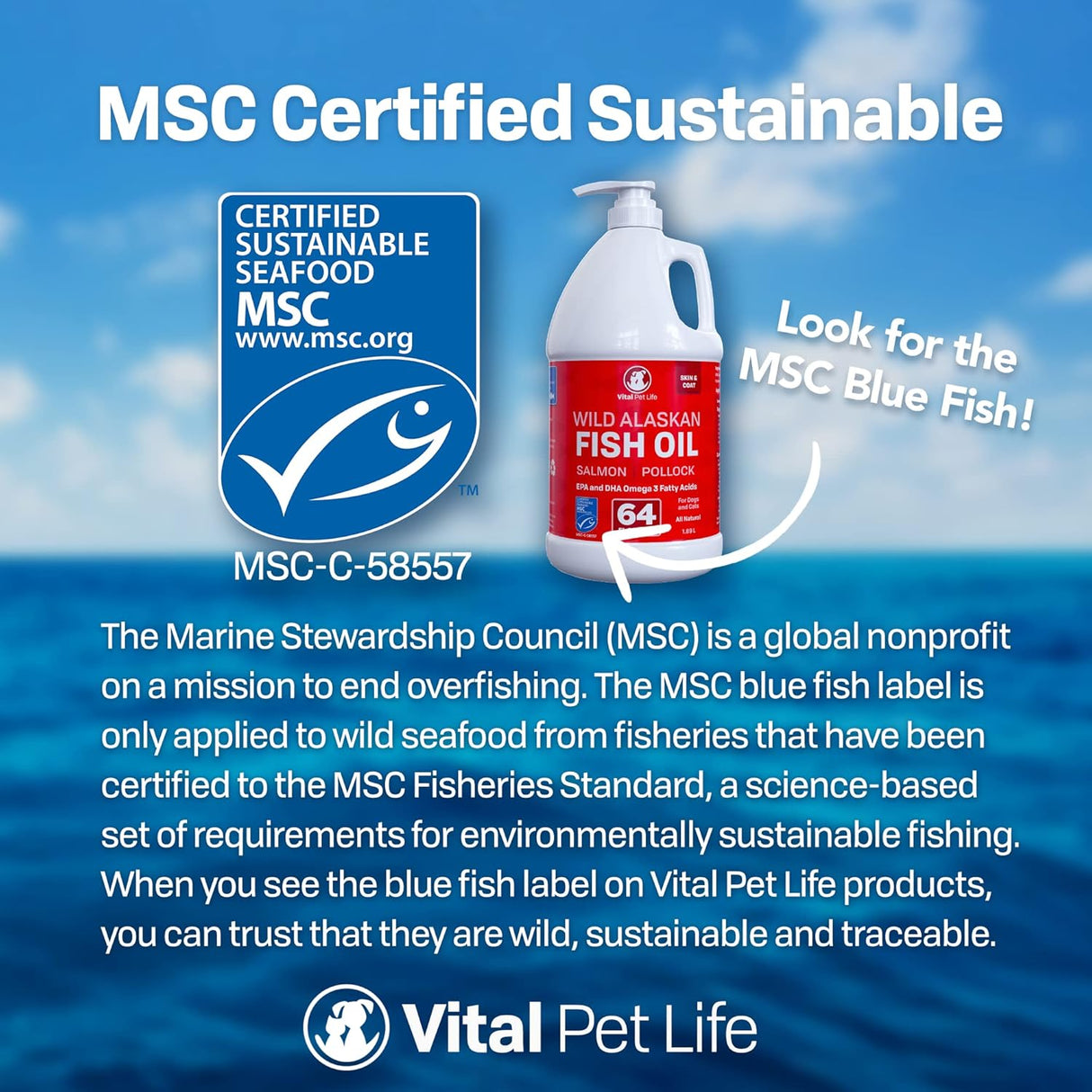 Vitaminas Aceite de pescado para perros salvaje de Alaska