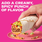 Salsa Cremosa Chipotle Taco Bell, 12 fl oz Botella