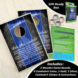 Juego de Mesa Coin Bouncing Party | Set de Cornhole Completo