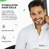 Champú de ácido carbónico para hombres y mujeres VANIDOX
