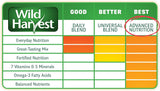 Wild Harvest tamaño único, 2 libras. mezcla de alimentos