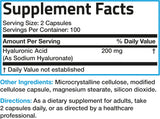Bronson Ácido hialurónico 200 mg de alta potencia