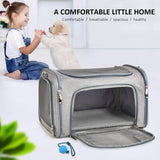 Transportadora para Perros Grandes Henkelion, Suave y Plegable