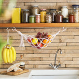 Hamaca de Frutas Bajo Gabinete, Macrame, Ahorra Espacio, Modelo RV