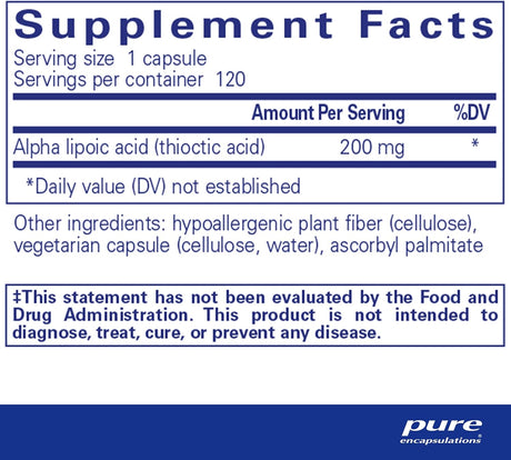 Suplementos Alimenticios ALA para apoyo hepático