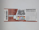 Suplemento de Hongos 20 en 1 Clean Nutraceuticals - Pack