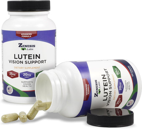Vitamina esencial para los ojos con arándano betacaroteno