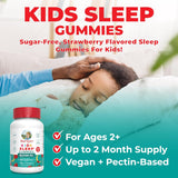 MaryRuth Organics Gomitas de apoyo para dormir para niños