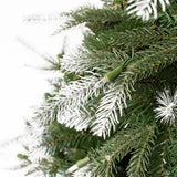 Árbol de Navidad Artificial 7.5ft con Luces y Punta Nevada