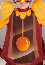 Disfraz de la Bella y la Bestia Cogsworth para niños XL