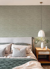 Papel Tapiz Adhesivo Grassweave, NUS4993 de Green Grassweave