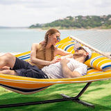 Hamaca de Dos Personas SUNCREAT con Soporte de 12ft, 475lbs