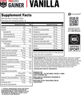 Proteína en polvo Muscle Milk Gainer, 32g, 5 lb
