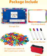 Letras Magnéticas Coogam 234 Pzs, Foam ABC, Juego Educativo