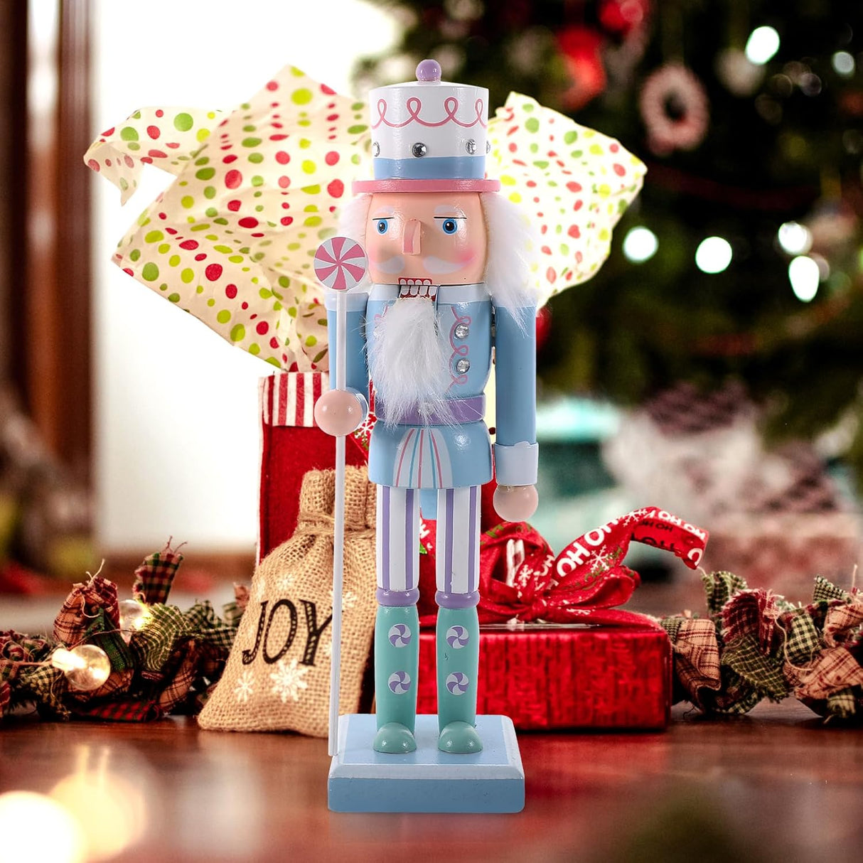 Adorno de Madera Soldado de Nuez para Navidad - Figuras Clásicas