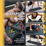 Tabla de flexiones sólida equipo de entrenamiento en casa