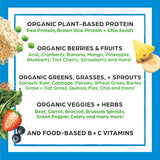 Suplemento proteína orgánica polvo de superalimentos