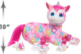 Animal de peluche Unicornio con bebés, Just Play, 14 pulgadas