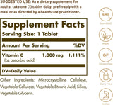 Solgar Vitamina C 1000 mg, 90 Tablets, Antioxidante e Inmunidad